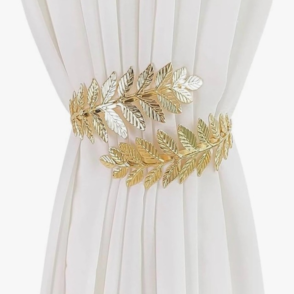Gold Leaf Roman Greek Cuff Arm Cuff Bracelet Halloween Costume Renaissance Faire - Picture 3 of 3